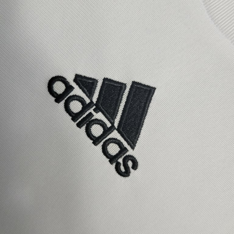 Camisa Manga Longa Real Madrid Retrô 09/10 Adidas Masculino - Branco - Manto Club