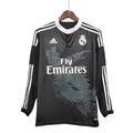 Camisa Manga Longa Real Madrid Third 14/15 Adidas - Preto - Manto Club