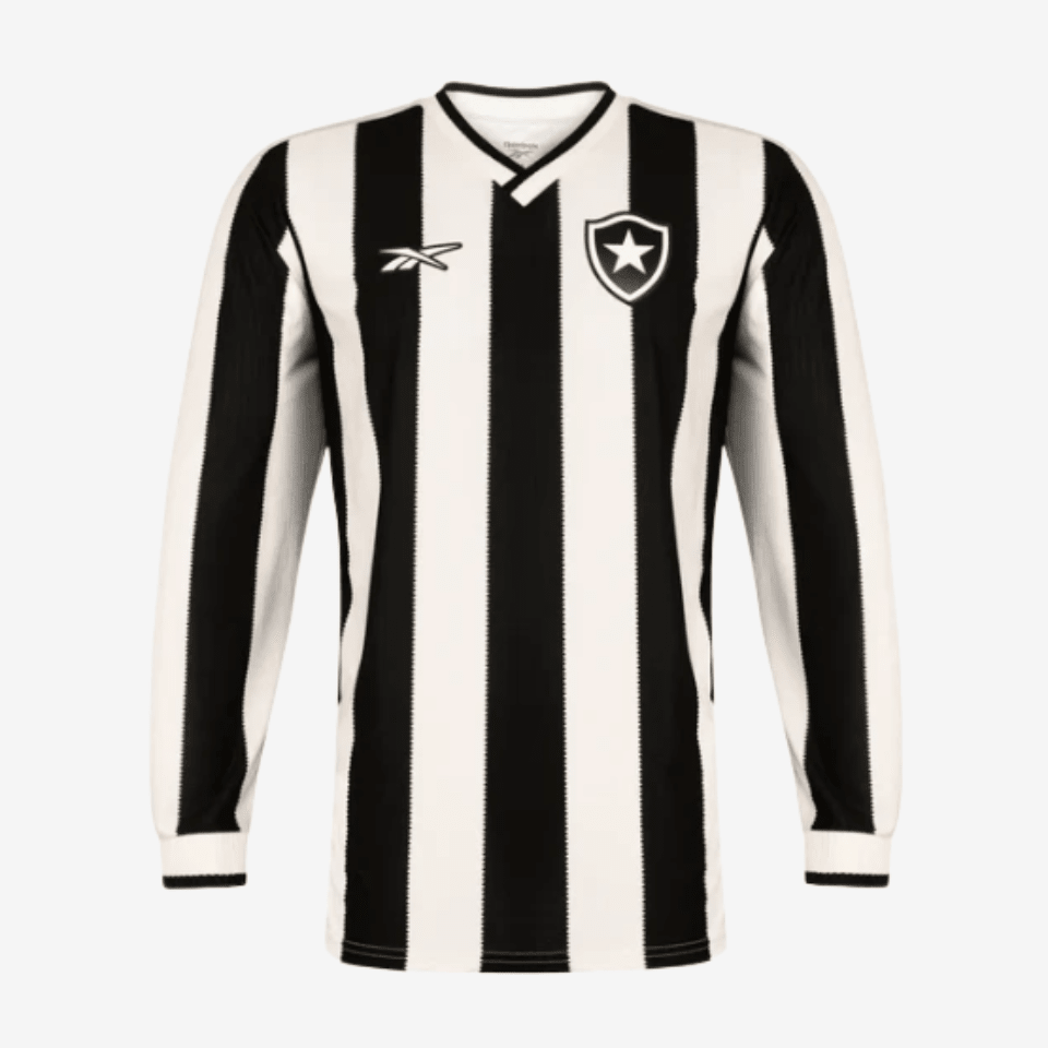 Camisa Manga Longa Reebok Botafogo 2024/25 I - Manto Club
