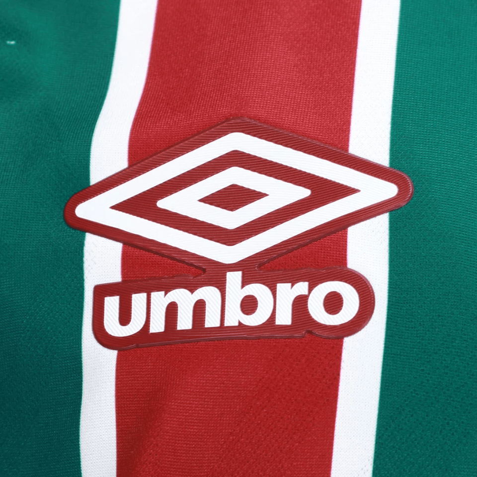 Camisa Manga Longa Umbro Fluminense 2025/26 I - Manto Club