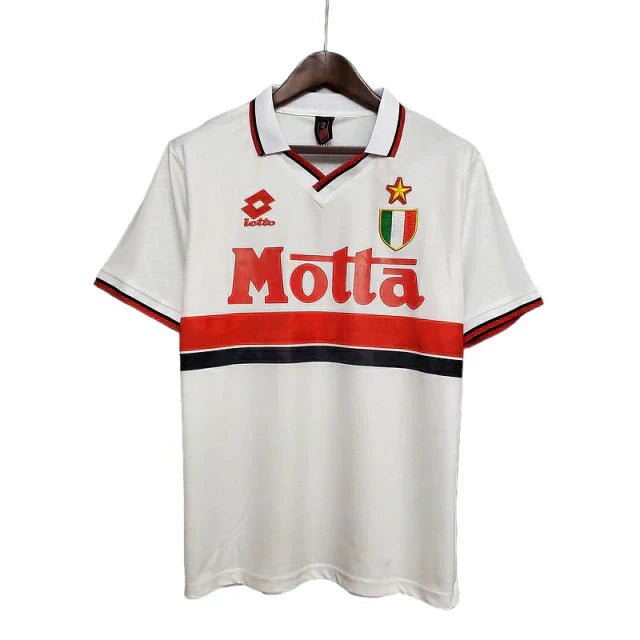 Camisa Milan Retrô 1993/1994 Branca - Lotto - Manto Club