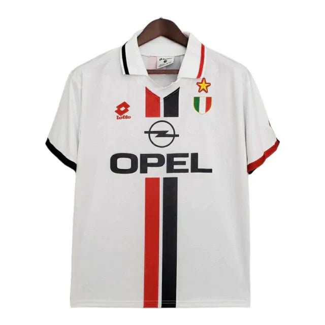 Camisa Milan Retrô 1995/1997 Branca - Lotto - Manto Club