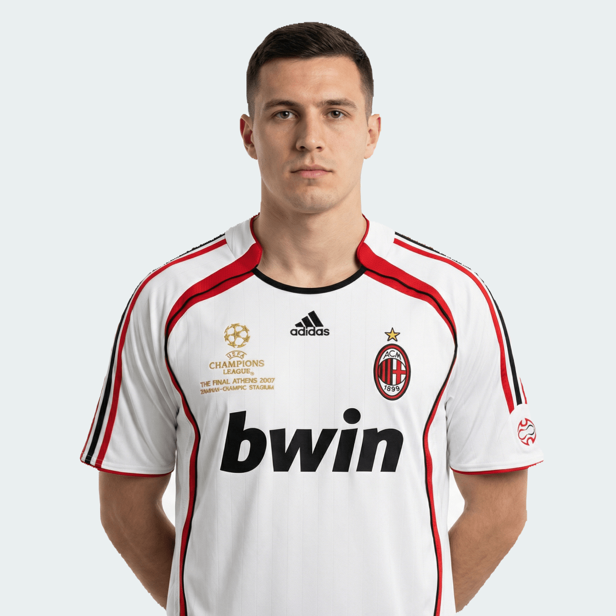 Camisa Milan Retrô 2006 Branca - Adidas - Manto Club