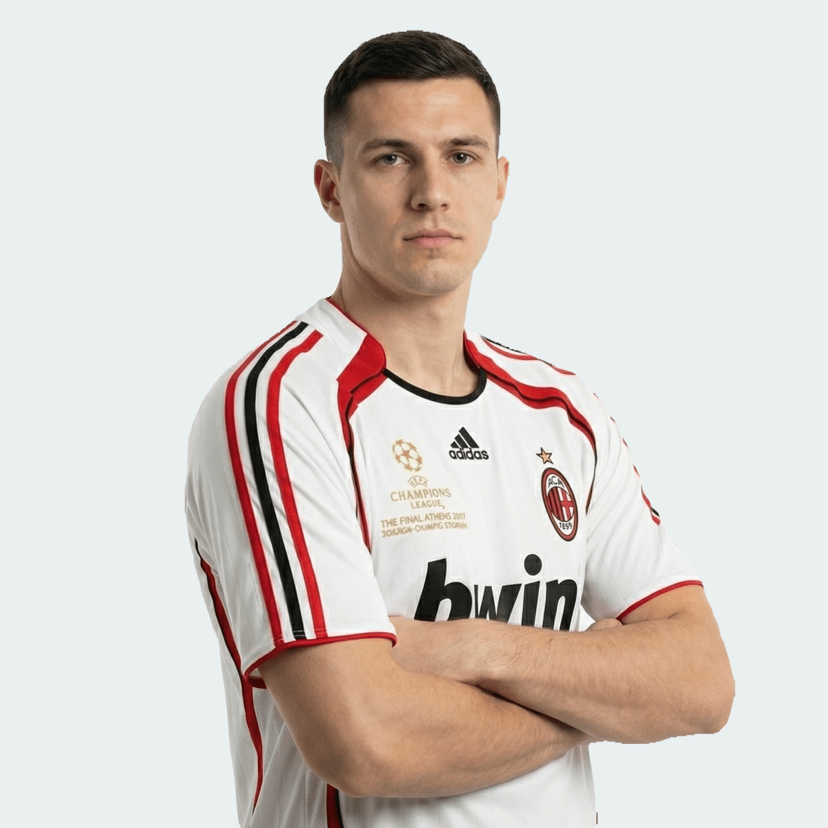 Camisa Milan Retrô 2006 Branca - Adidas - Manto Club