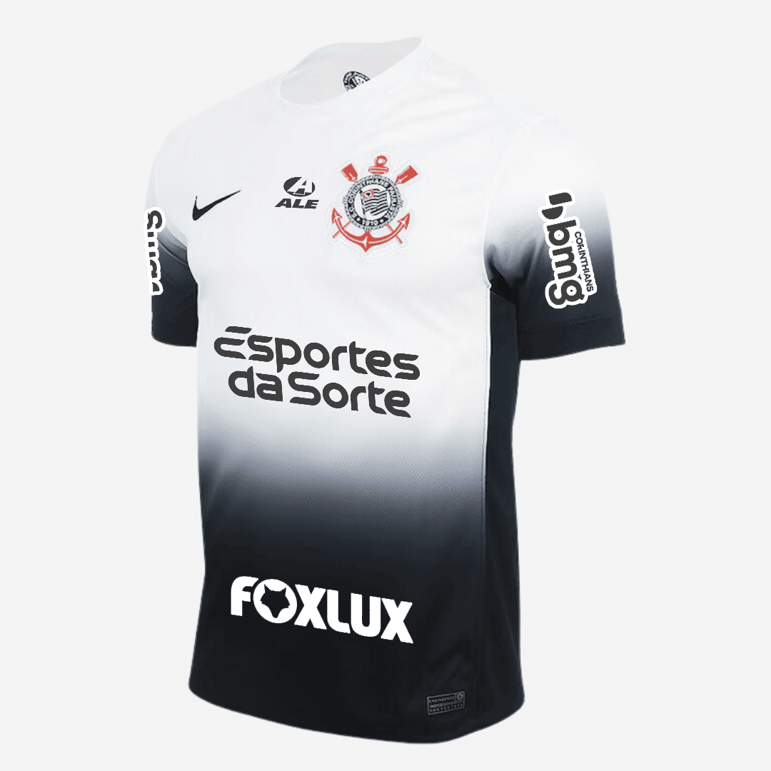 Camisa Nike Corinthians 2024/25 I Torcedor Com Patrocínios - Manto Club
