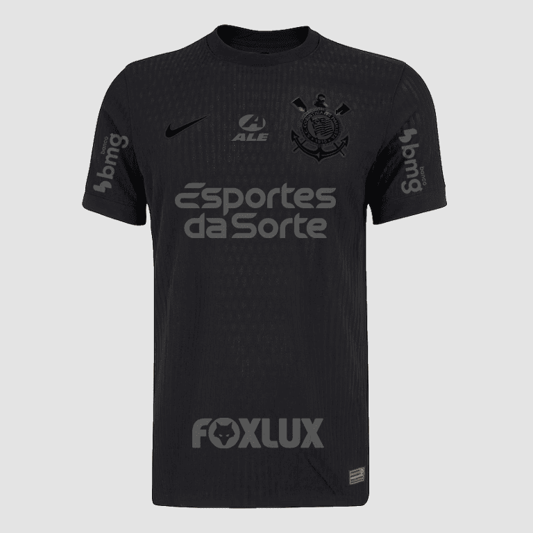 Camisa Nike Corinthians 2024/25 II Jogador Com Patrocínios - Manto Club
