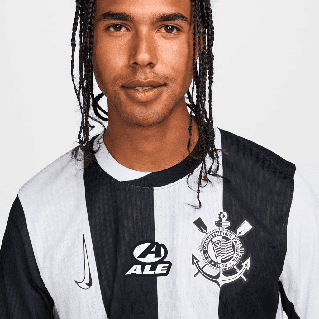 Camisa Nike Corinthians 2024/25 III Jogador Com Patrocínios - Manto Club