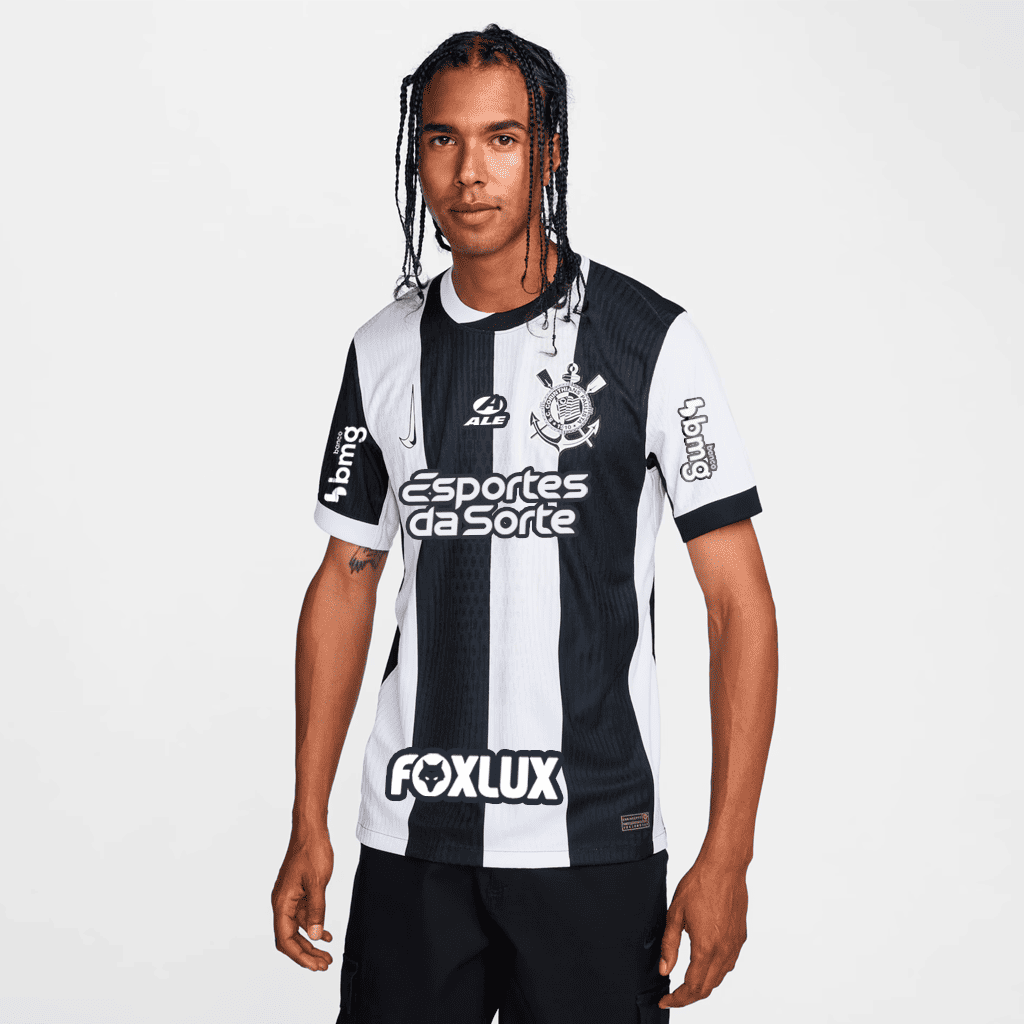 Camisa Nike Corinthians 2024/25 III Jogador Com Patrocínios - Manto Club