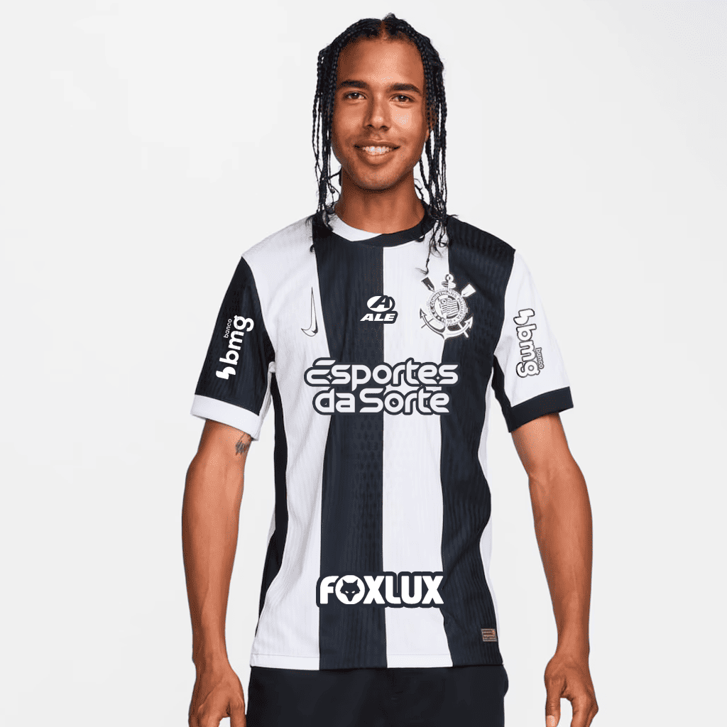 Camisa Nike Corinthians 2024/25 III Jogador Com Patrocínios - Manto Club