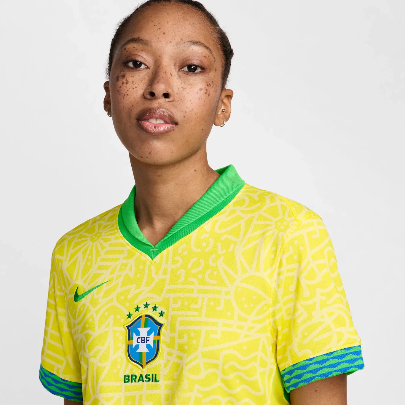 Camisa Nike Seleção Brasileira Feminina I 2024/25 - Manto Club