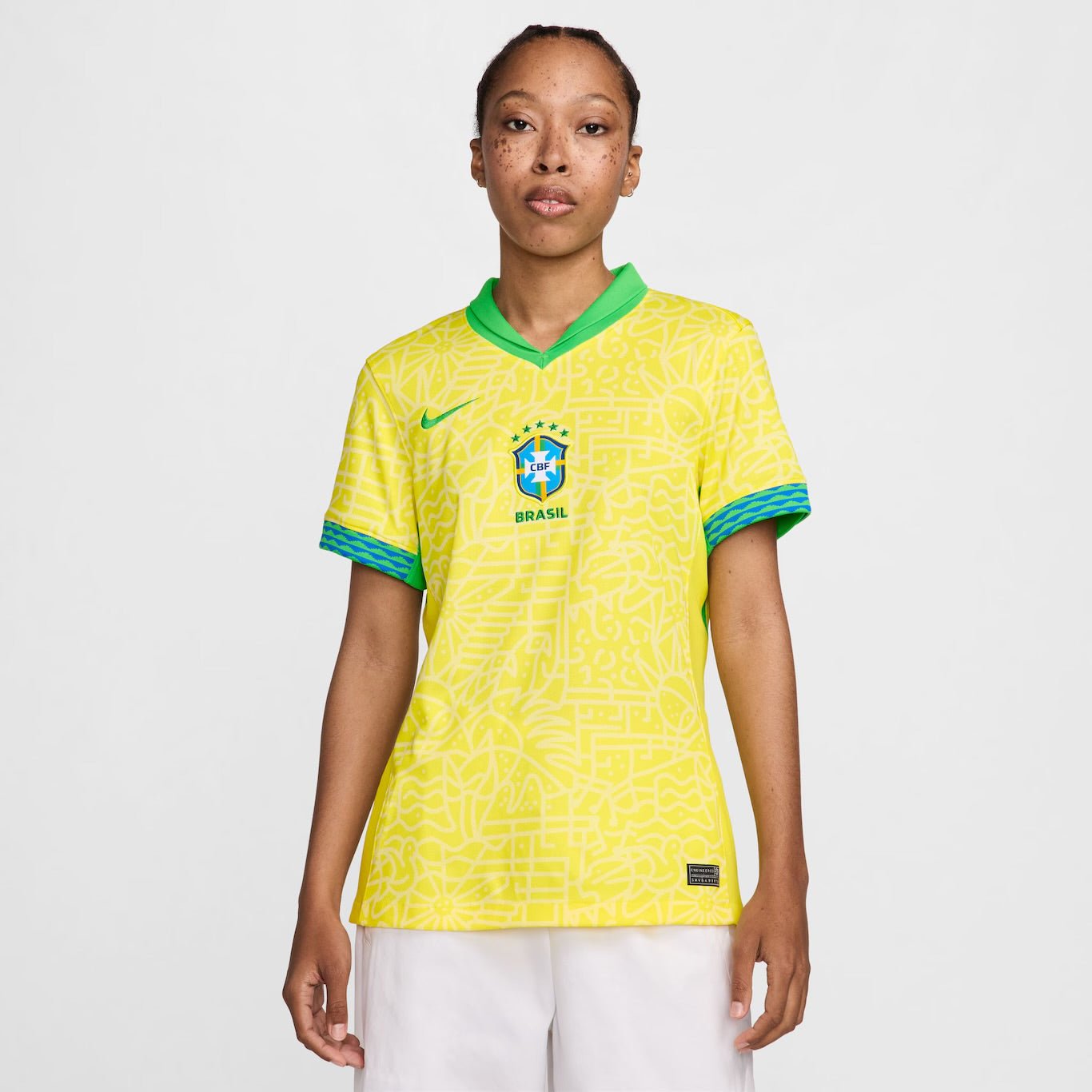 Camisa Nike Seleção Brasileira Feminina I 2024/25 - Manto Club