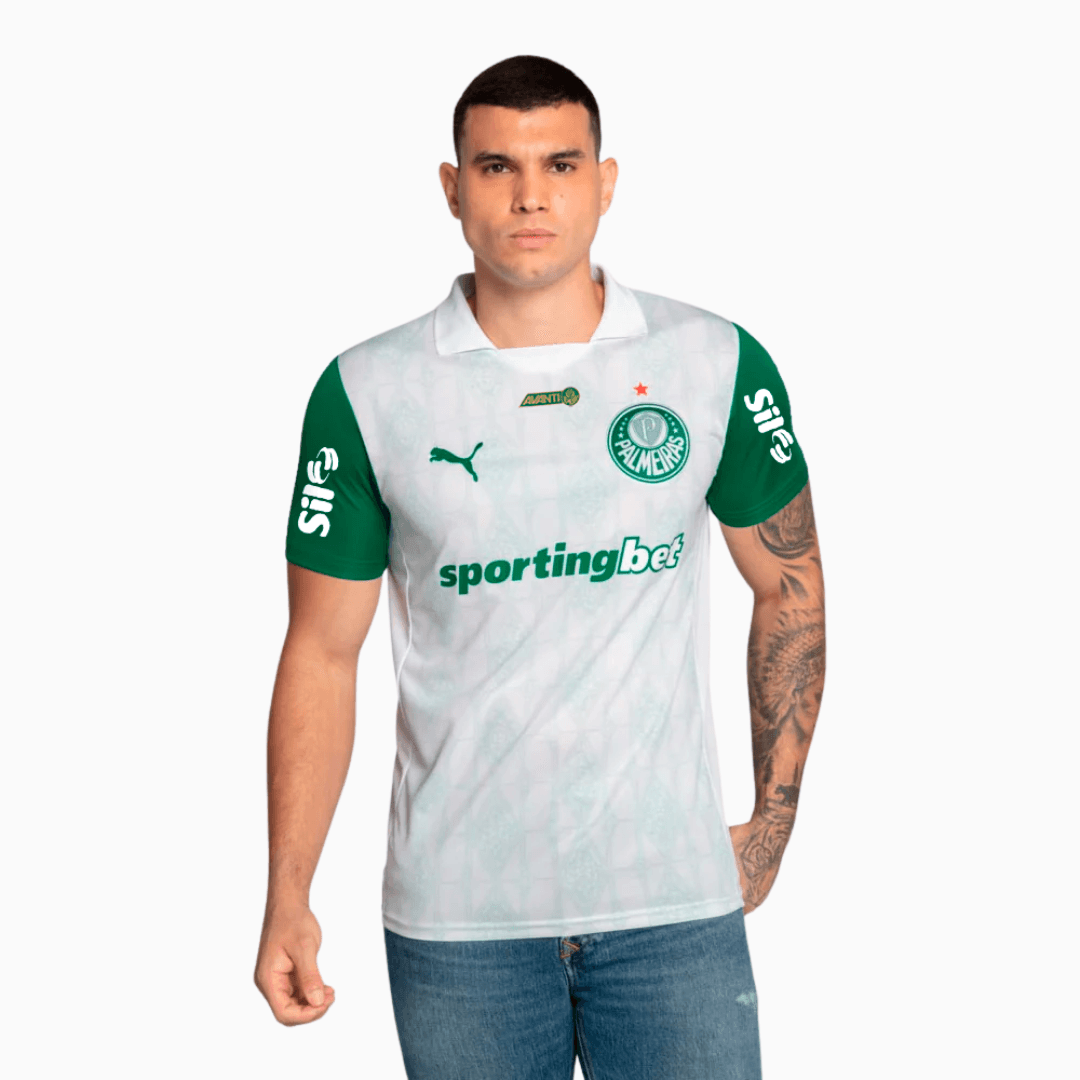 Camisa Puma Palmeiras 2025/26 II Com Patrocínios - Manto Club