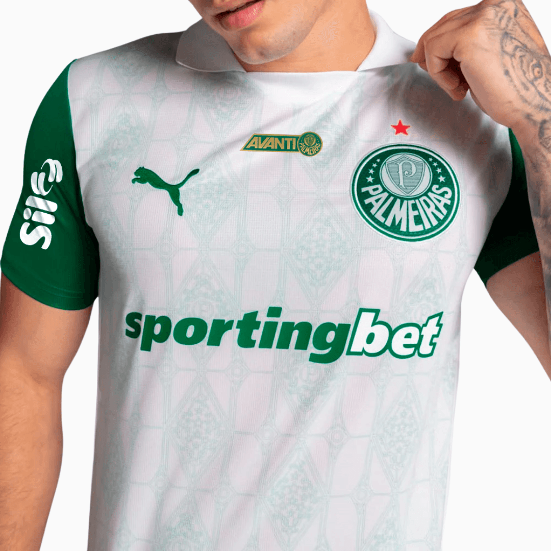 Camisa Puma Palmeiras 2025/26 II Com Patrocínios - Manto Club