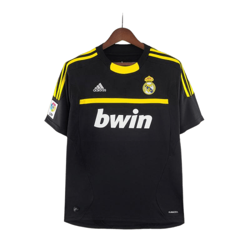 Camisa Real Madrid Goleiro 2011/12 Adidas Retrô - Preta - Manto Club