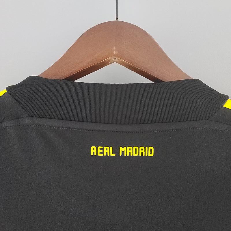 Camisa Real Madrid Goleiro 2011/12 Adidas Retrô - Preta - Manto Club