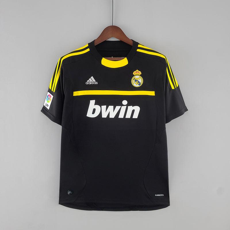 Camisa Real Madrid Goleiro 2011/12 Adidas Retrô - Preta - Manto Club
