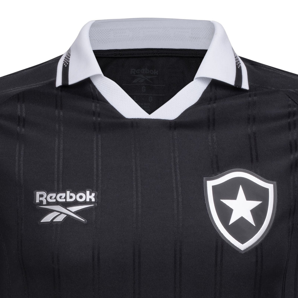 Camisa Rebook Botafogo 2025/26 II Manga Longa - Manto Club