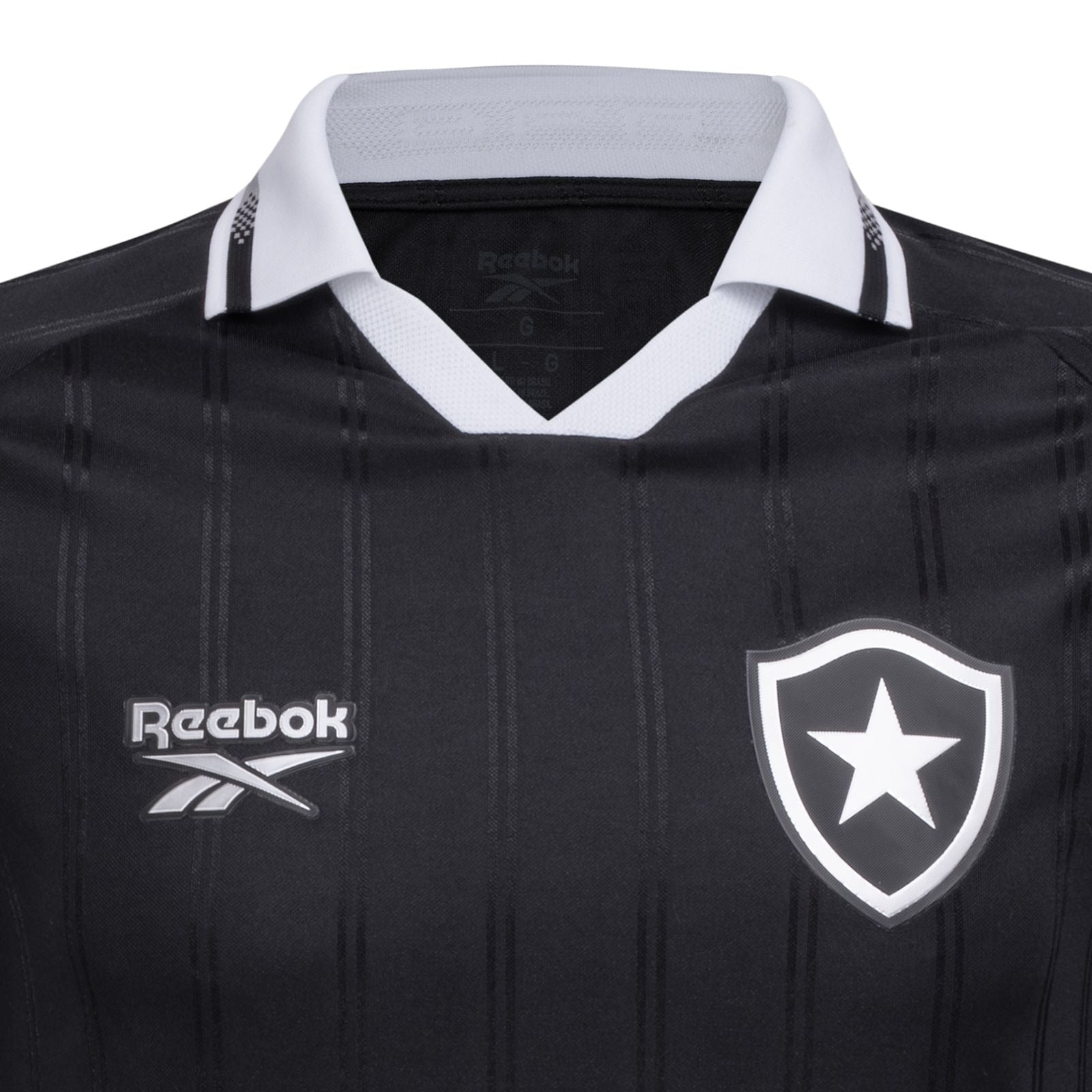 Camisa Rebook Botafogo 2025/26 II Manga Longa - Manto Club