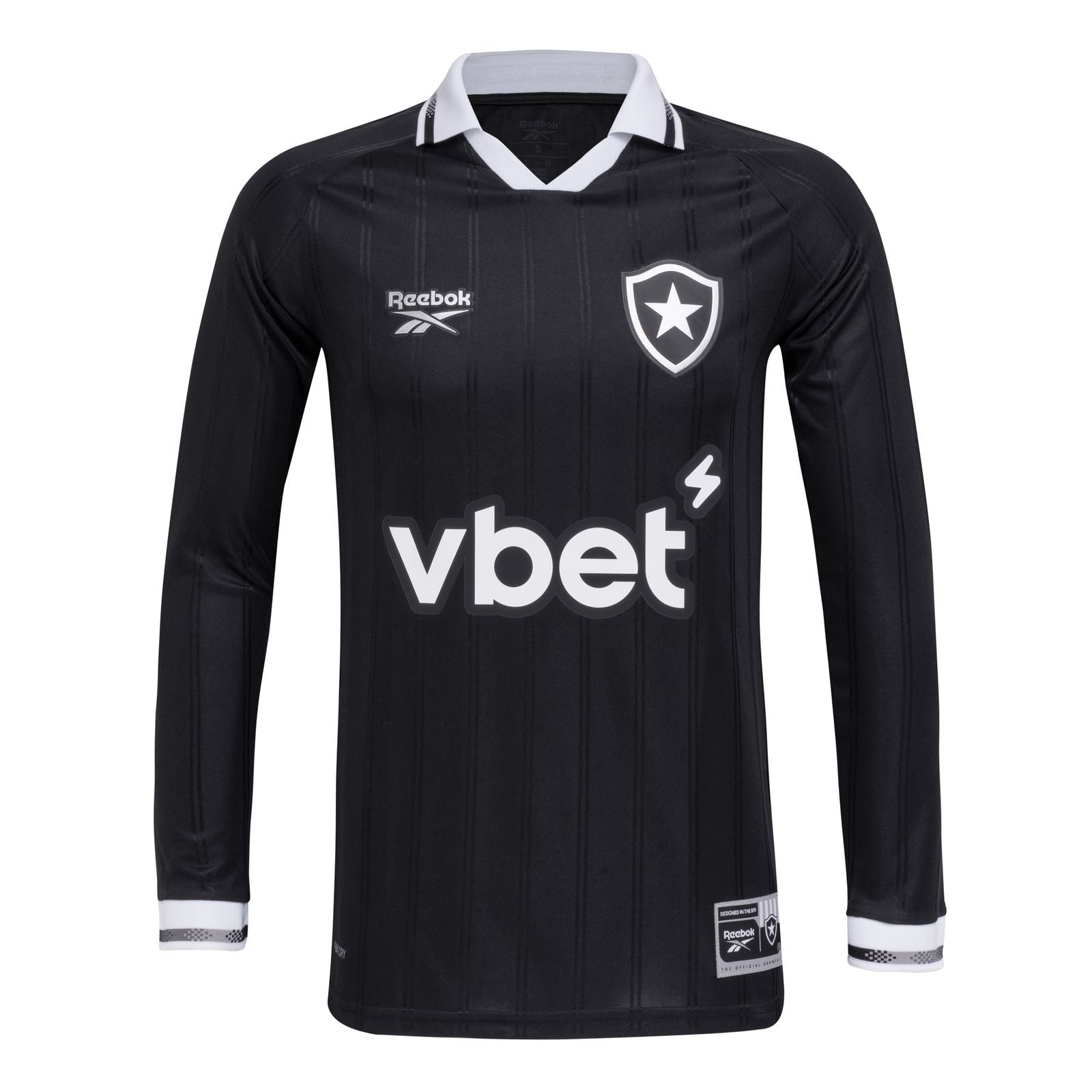 Camisa Rebook Botafogo 2025/26 II Manga Longa - Manto Club