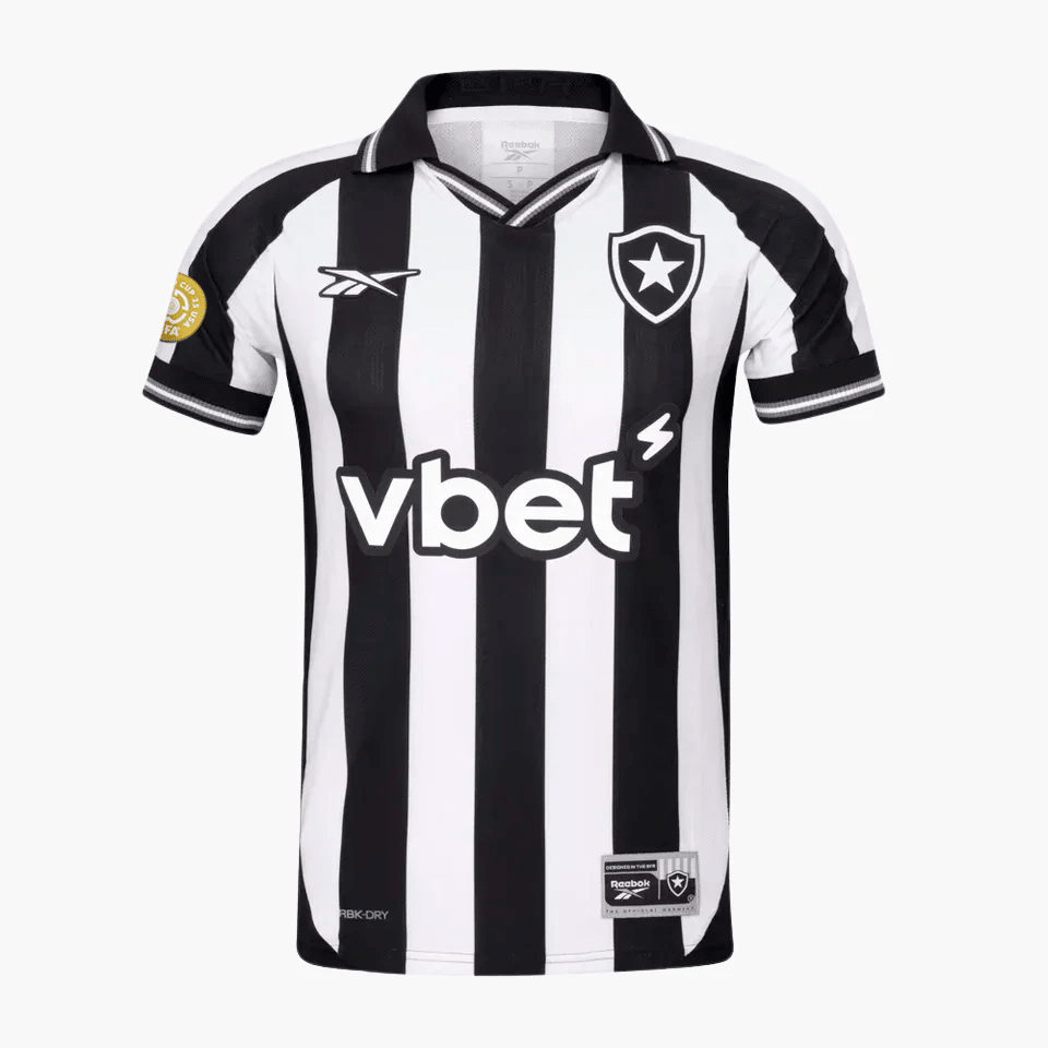 Camisa Reebok Botafogo 2025/26 I - Manto Club