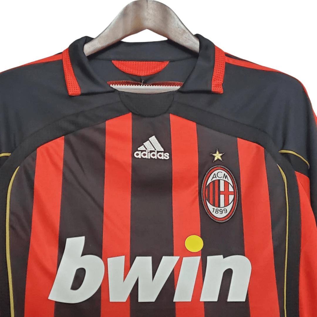 Camisa Retrô AC Milan 2006/07 Home - Manto Club