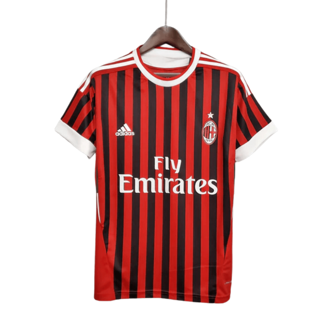 Camisa Retrô AC Milan 2011/12 Home - Manto Club