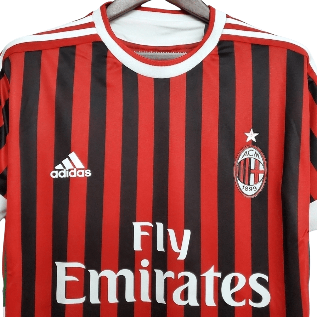 Camisa Retrô AC Milan 2011/12 Home - Manto Club