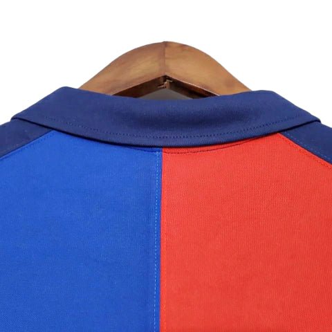Camisa Retrô Barcelona 100 Anos Nike 1899/99 Azul e Grená - Manto Club