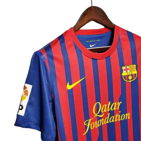 Camisa Retrô Barcelona NIke 2011/12 Masculino Azul e Grená - Manto Club