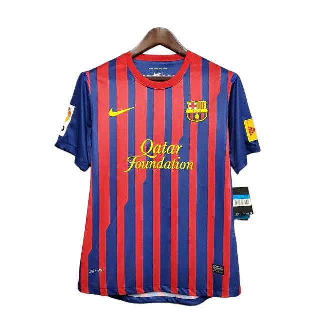 Camisa Retrô Barcelona NIke 2011/12 Masculino Azul e Grená - Manto Club