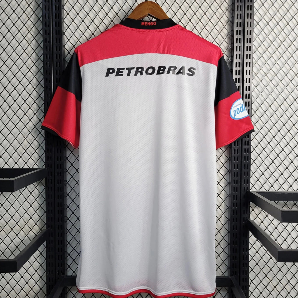 Camisa Retrô Flamengo Away 2008/09 Masculino - Branco - Manto Club