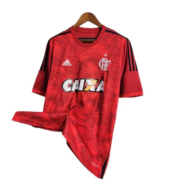 Camisa Retrô Flamengo Third 2014/15 Masculino - Vermelho - Manto Club