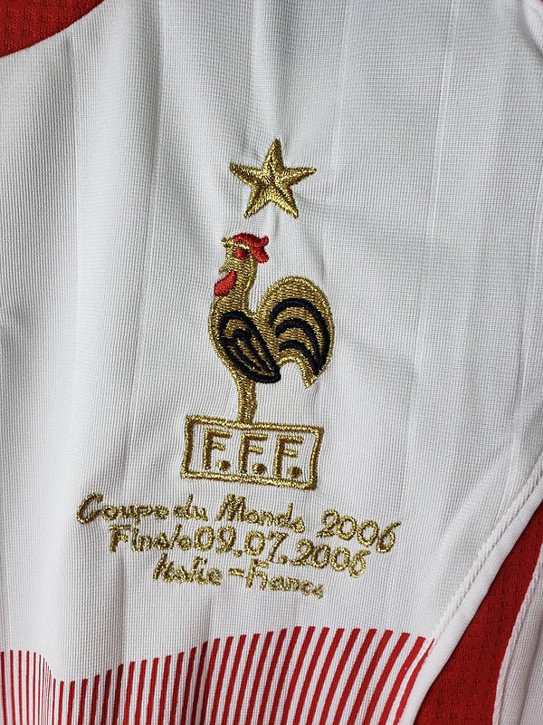Camisa Retrô França II Away Adidas 2006/07 Masculino Branco - Manto Club