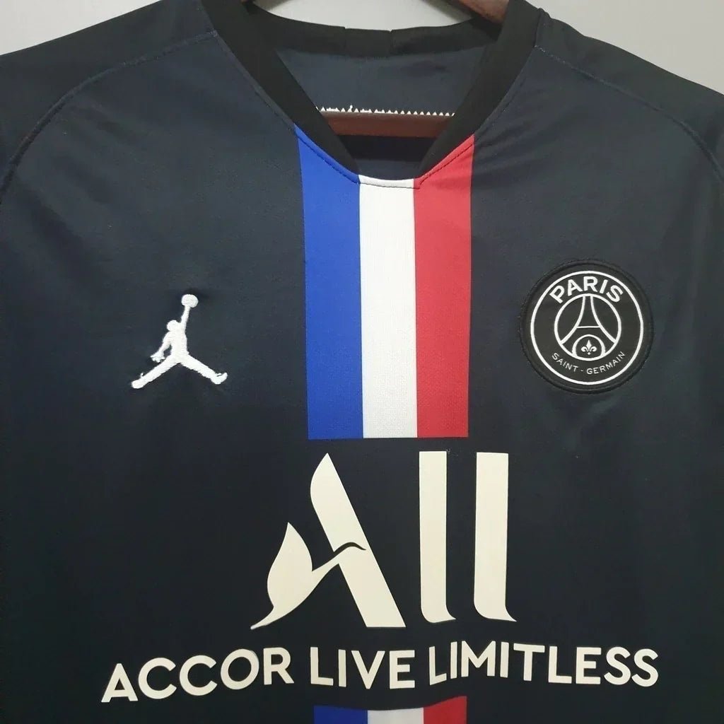 Camisa Retrô PSG III Away Fourth 2019/20 Masculino Preto - Manto Club