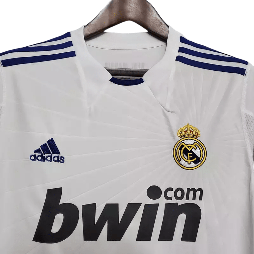 Camisa Retrô Real Madrid I Home Adidas 2010/11 Masculino Branco - Manto Club