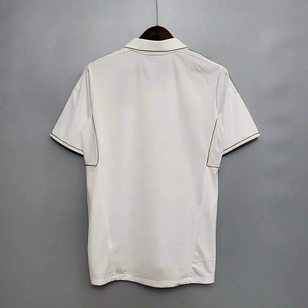 Camisa Retrô Real Madrid I Home Adidas 2011/12 Masculino Branco - Manto Club