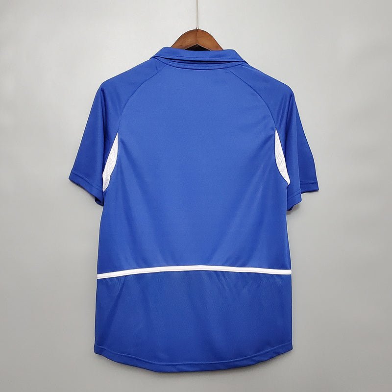 Camisa Seleção Brasileira Retrô 2002 Azul - Nike - Manto Club