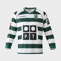 Camisa Sporting I 2002/03 Manga Longa - Manto Club