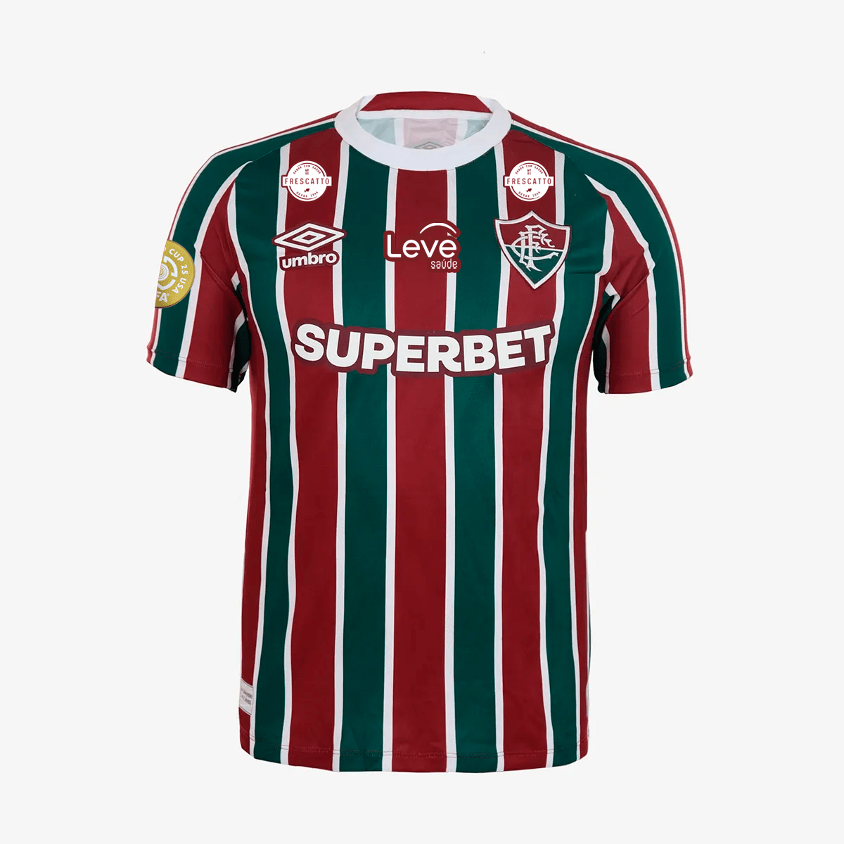 Camisa Umbro Fluminense 2025/26 I Com Patrocinios - Manto Club