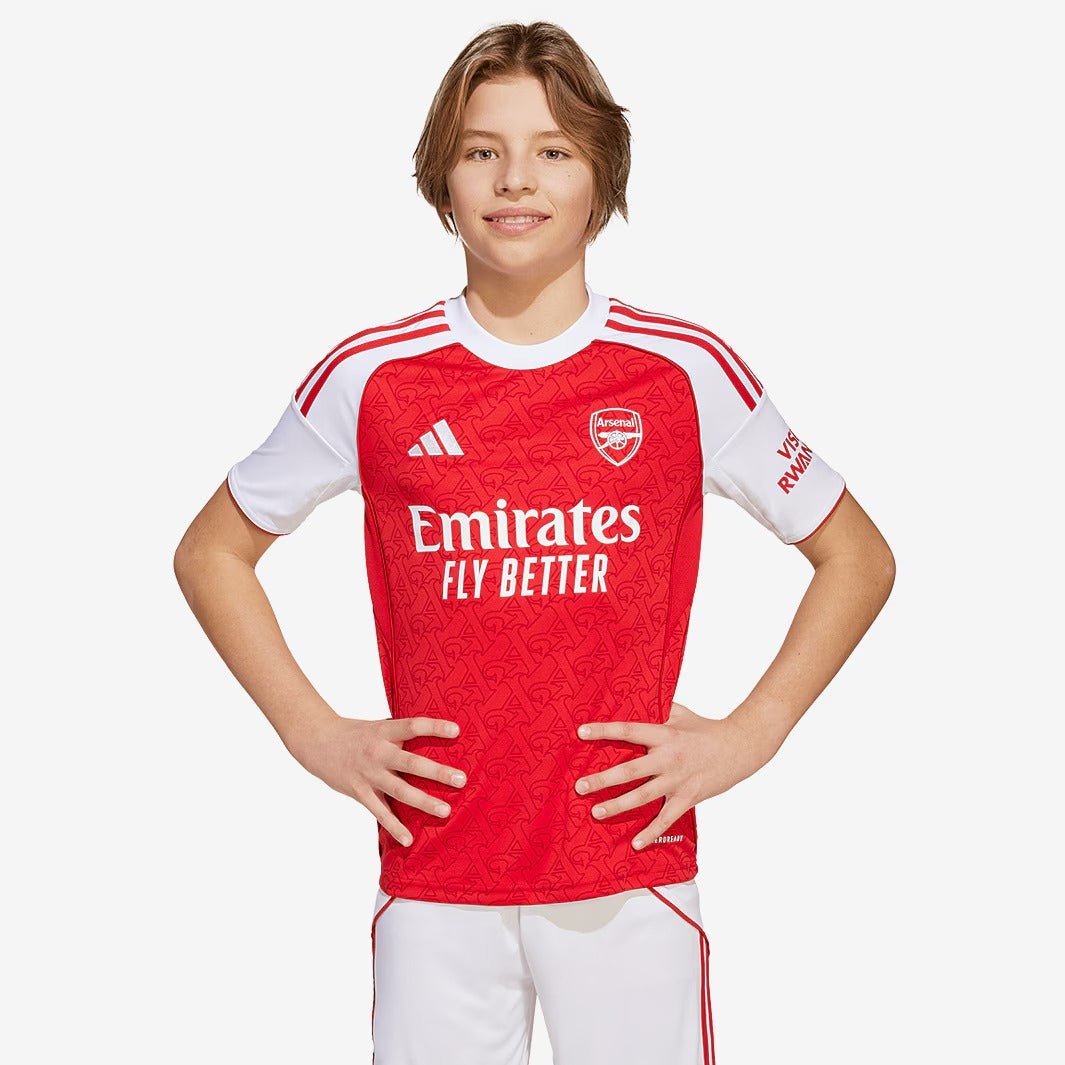 Conjunto Infantil adidas Arsenal 2025/26 I - Manto Club