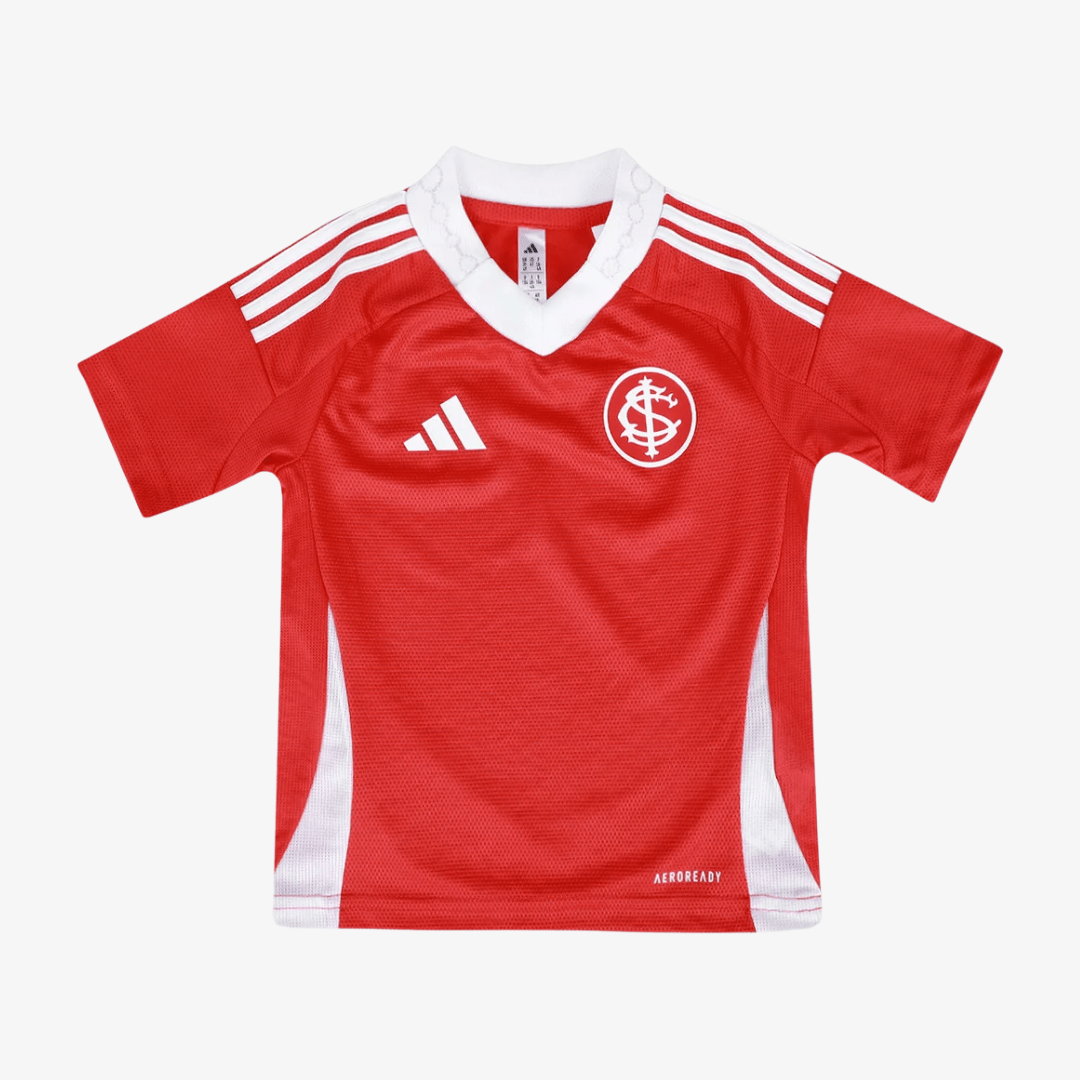 Conjunto Infantil Adidas Internacional 2025/26 I - Manto Club