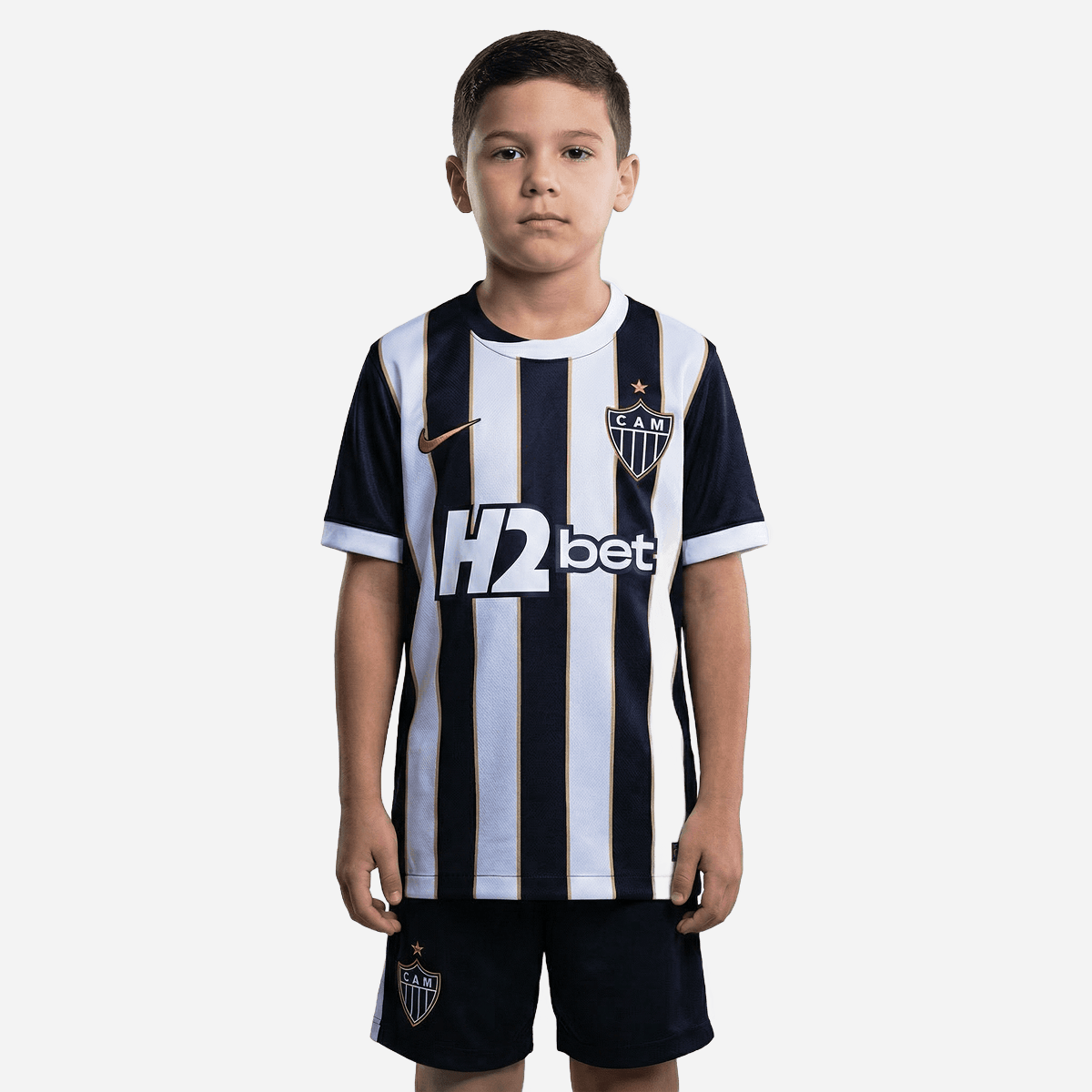 Conjunto Infantil Nike Atlético Mineiro 2026/27 I - Manto Club