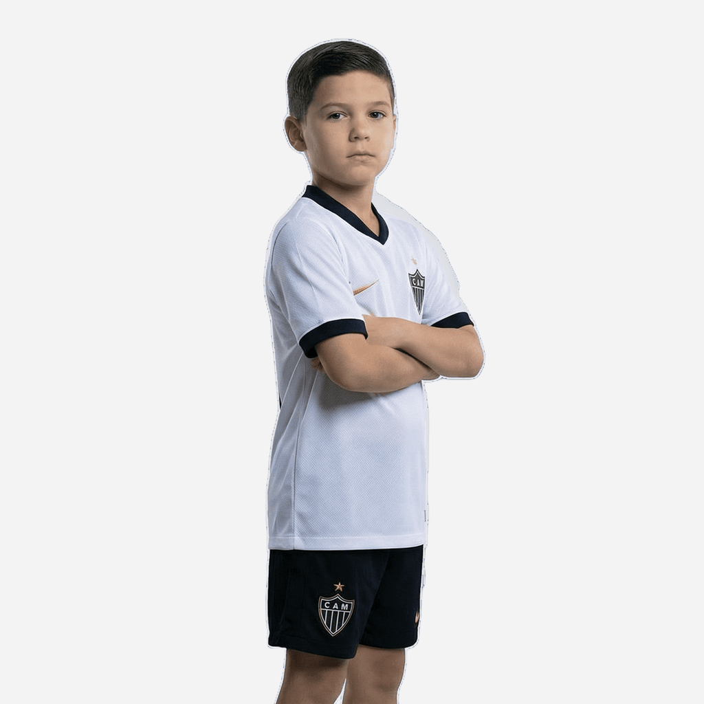 Conjunto Infantil Nike Atlético Mineiro 2026/27 II - Manto Club