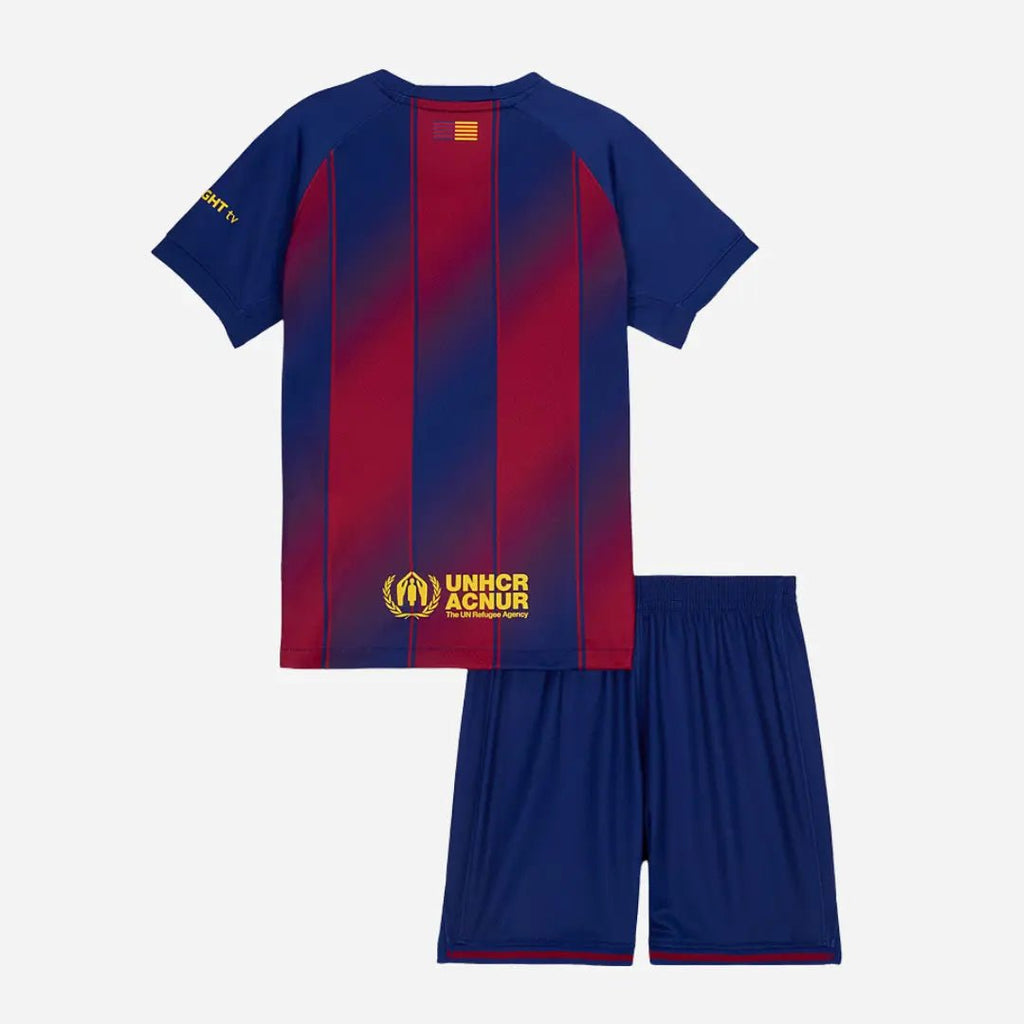 Conjunto Infantil Nike Barcelona 2025/26 I - Manto Club