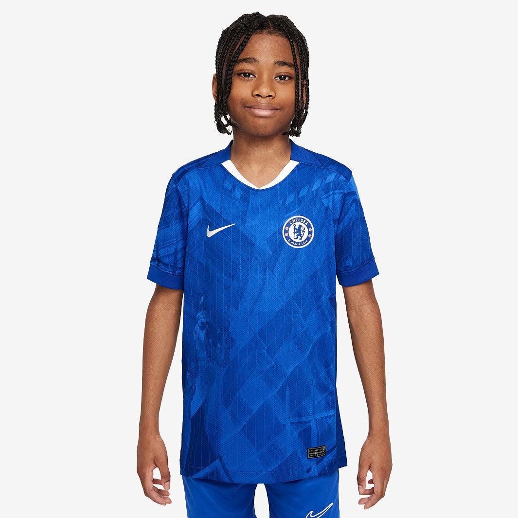 Conjunto Infantil Nike Chelsea 2025/26 Torcedor - Manto Club