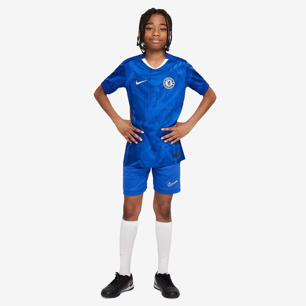 Conjunto Infantil Nike Chelsea 2025/26 Torcedor - Manto Club