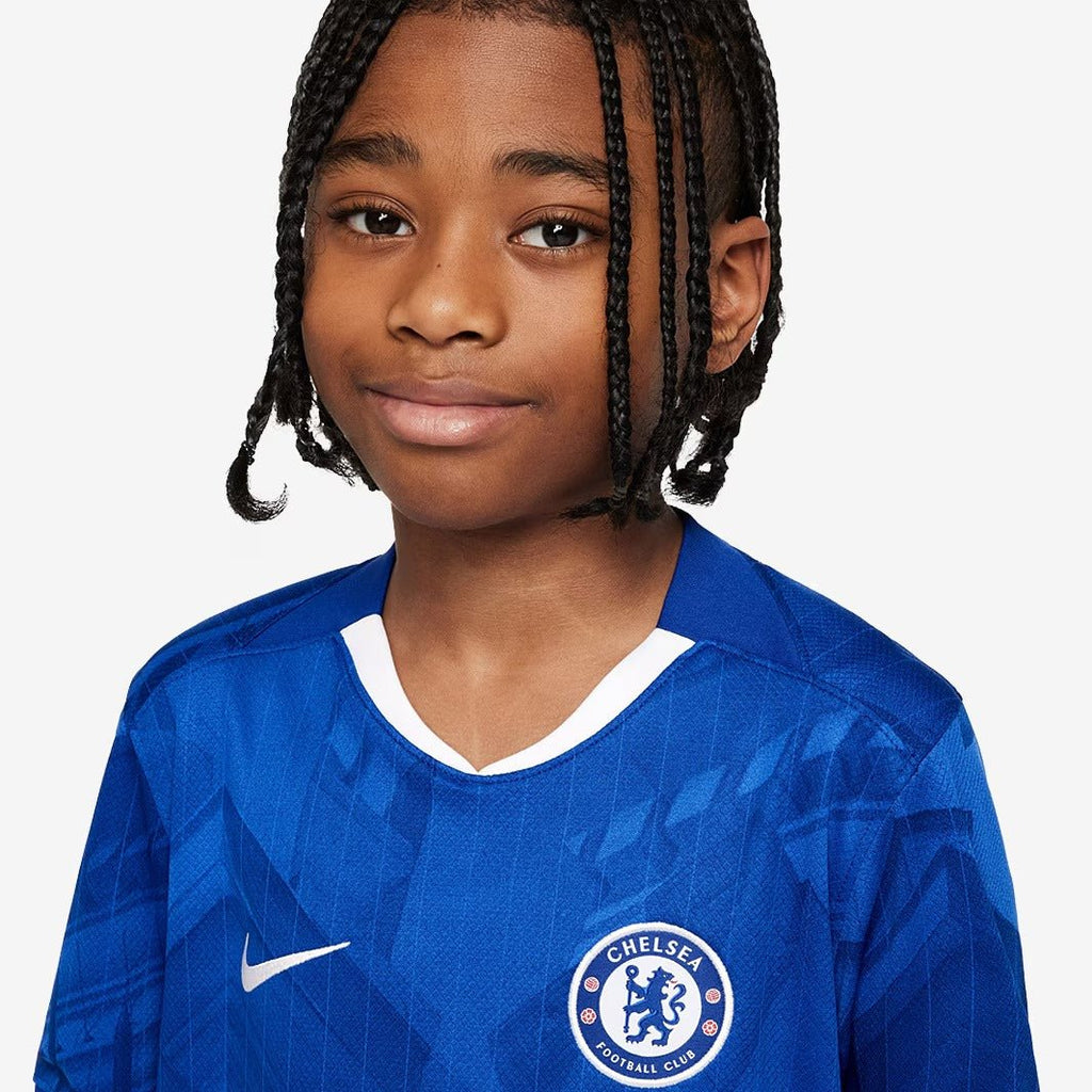 Conjunto Infantil Nike Chelsea 2025/26 Torcedor - Manto Club