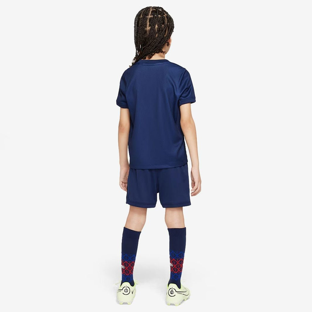 Conjunto Infantil Nike Paris Saint Germain 2025/26 I - Manto Club