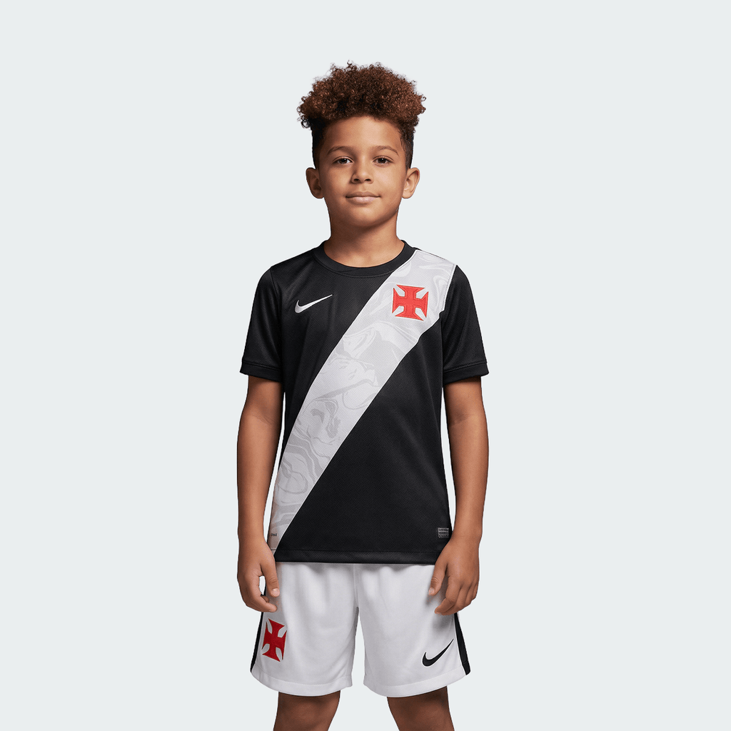 Conjunto Infantil Nike Vasco da Gama 2026/27 I - Manto Club