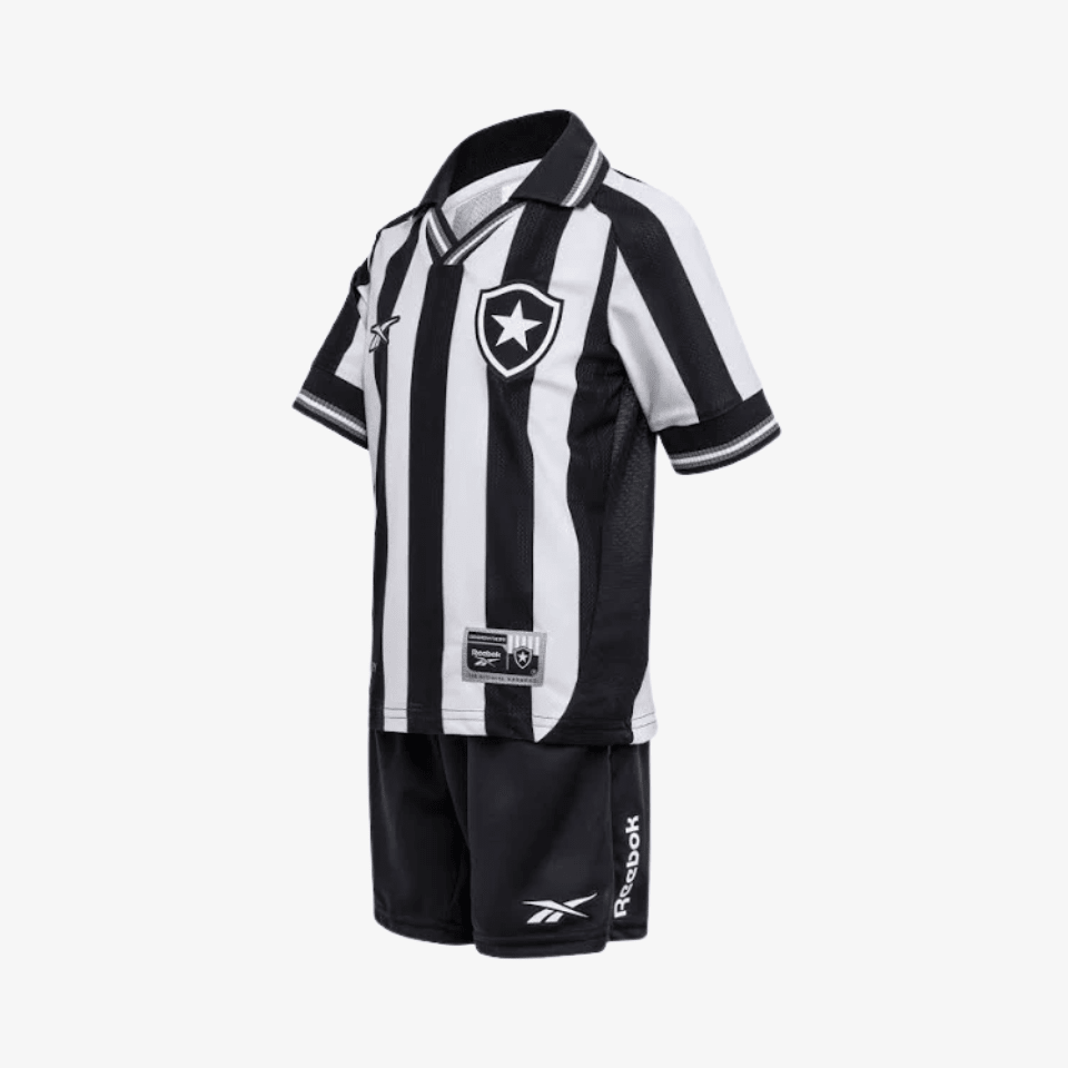 CONJUNTO INFANTIL Reebok Botafogo 2025/26 I - Manto Club
